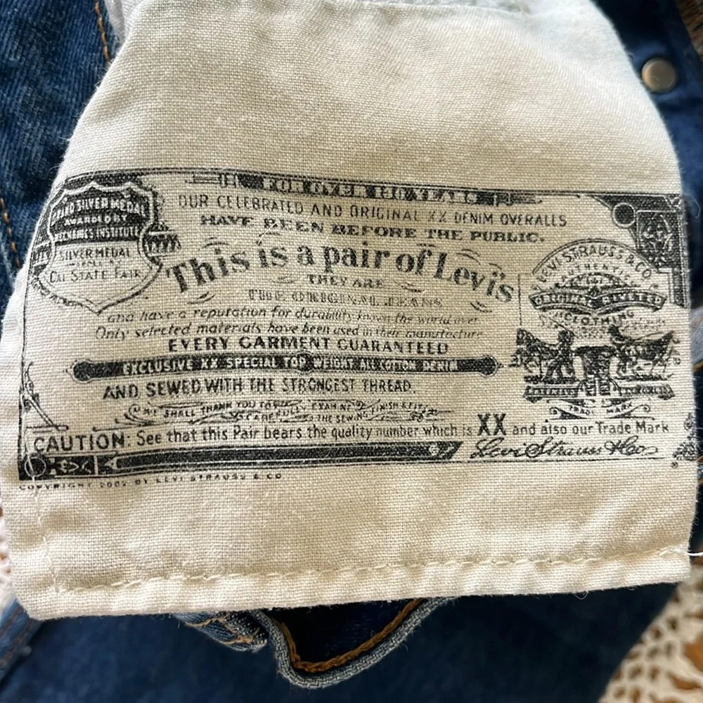 Levi's Dark Blue Straight-Leg Jeans